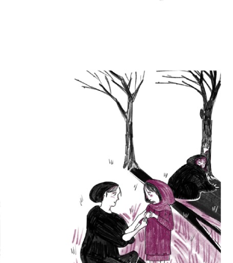 Booji and Marmar book illustration by Afshin Mayabadi