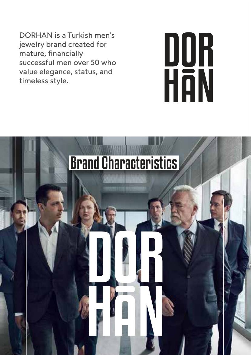 Dorhan branding and logo design by Afshin Mayabadi