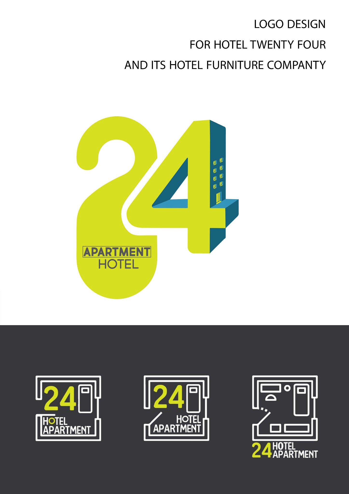 Hotel Twenty Four logo system