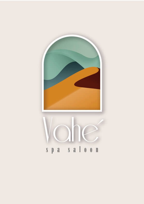 Vahé Spa Salon logo design